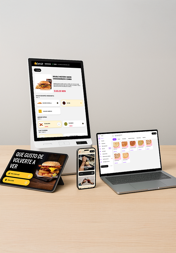 Sales Ominchannel: Web, Table, Kiosk, APP